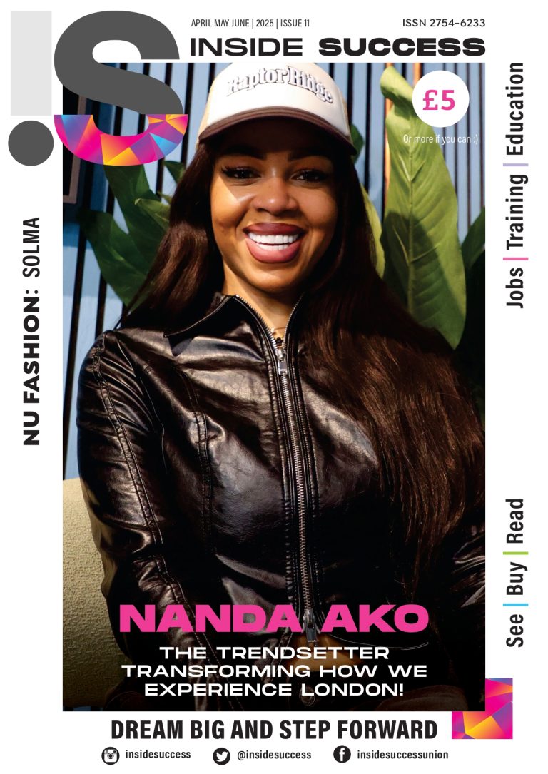inside success magazine nanda ako the trendsetter transforming how we experience london!